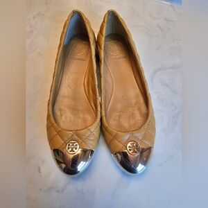 Tory Burch Kaitlin Quilted Ballet Flats Size 8